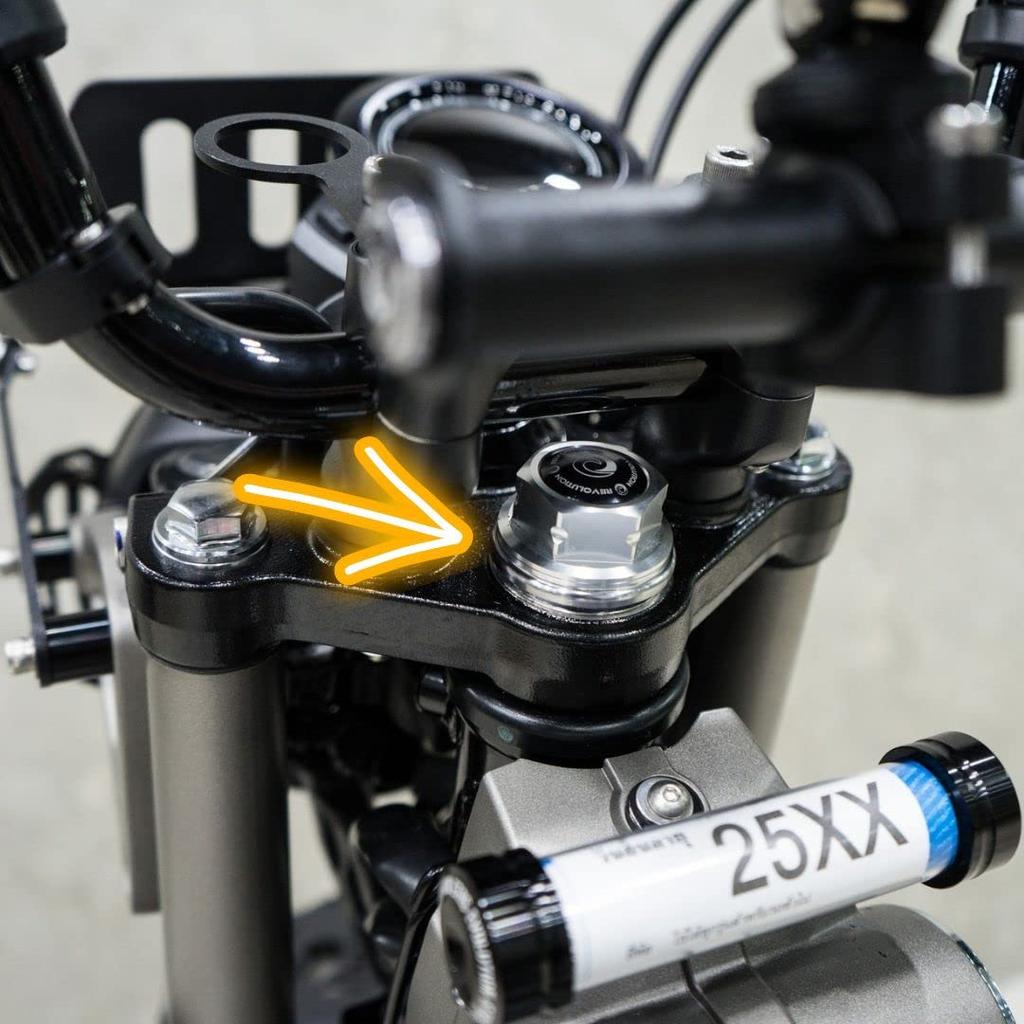 Revolution Steering Stem Nut Stem Bolt Honda Ducks DAX125 Hunter Cab CT125 Monkey 125