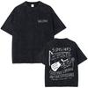 T-shirt Lany Vintage Lavate per Band Rock Uomo Donna T-shirt Oversize Retrò Tendenze Moda Maschile T-shirt Gotico