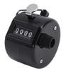 4 Digit Number Counter Compact Hand Mechanical Counter with Reset Knob for Counting Numbers Knitting