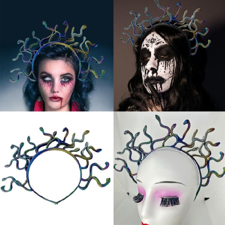 Vintages Creative Women Headpiece Delicate Headwear Hairpin Halloween Headbands for Stylish Party Outfits