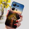 For Xiaomi Redmi Note 13 Pro 4G Case Black Silicon TPU Shockproof Soft Cover For Redmi Note13 4G 2024 Protect Capa 13Pro Coque