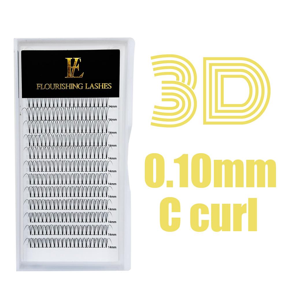Handmade 0.07mm 0.1mm Premade Fans Volume Lashes Natural Free Sample False Eyelashes Eyelashes Lashes Products 8 mm