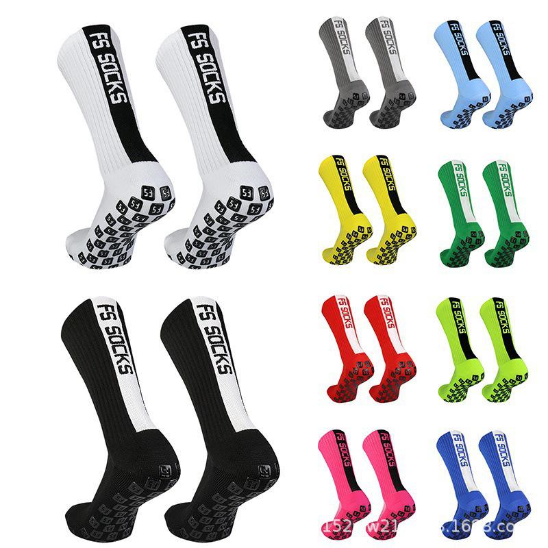 Men's Anti-Slip Gel Dot Sports Training Football Socks