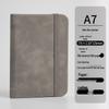 Mini A7 Pocket Diary: Compact Waterproof Leather Notebook