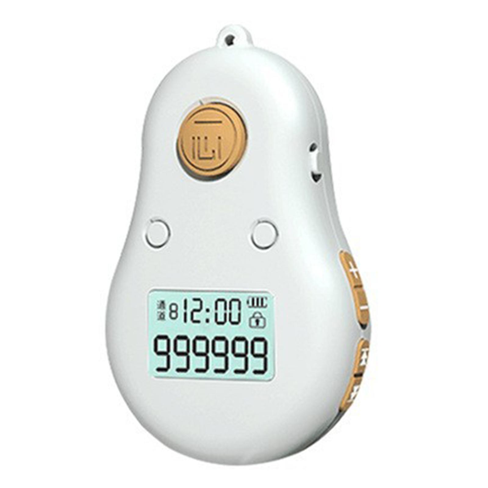 Cute Finger Tally Counter Rechargable 3 in 1 Electronic Finger Counter Pocket
