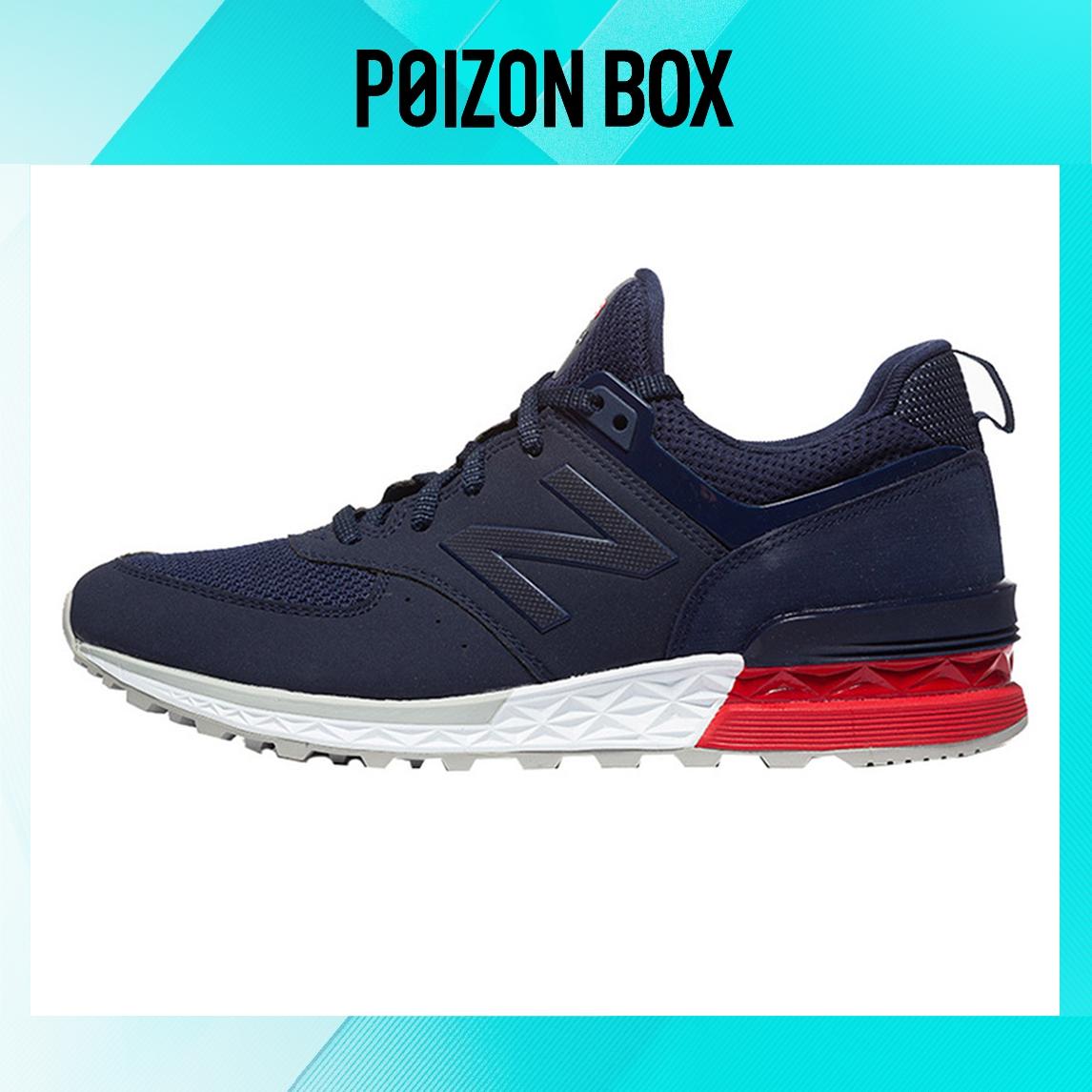 

New Balance 574 Sport Navy Red White