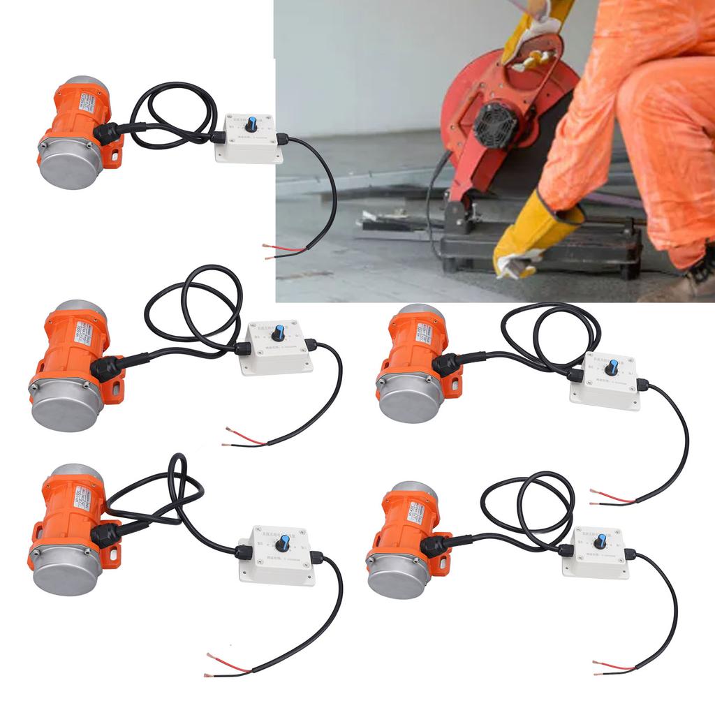 Motore vibratore per calcestruzzo DC 12V 4000 giri/min Senza spazzole Lega di alluminio IP65 Motore vibrante elettrico con regolatore di velocità per shaker