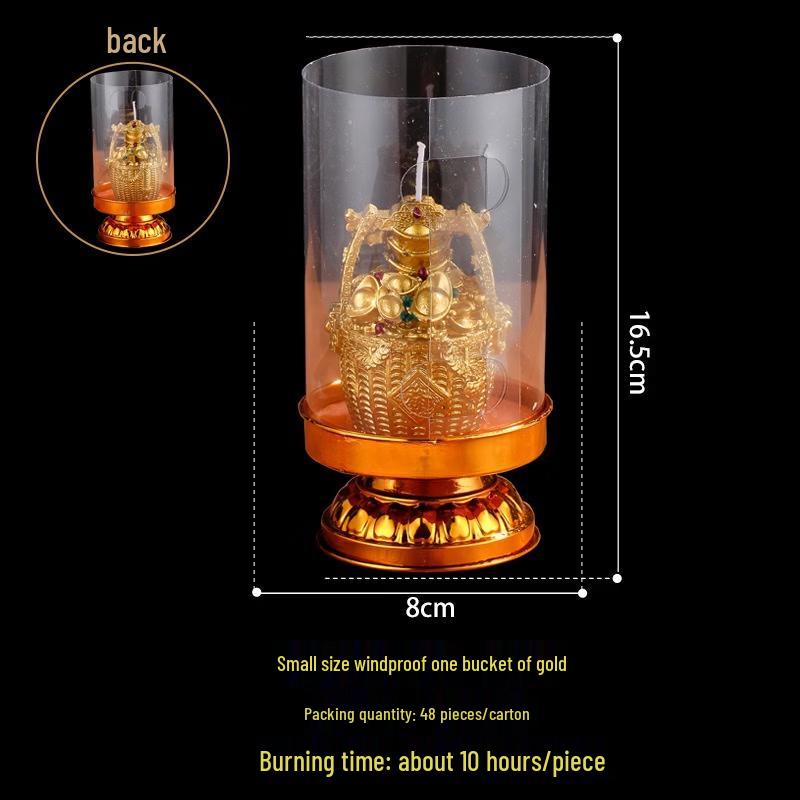 Windproof Lotus Harmony Lamp Candles