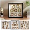 Kreative Mini-Museum-Silhouette-Box DIY Miniatur-Bilderrahmen Erinnerungs-Display-Kit Reiseerinnerungen