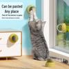 Catnip Ball Teasing Toy: Stick-on Self-Play, Boredom Relief, Lickable Molar Biscuit for Cats