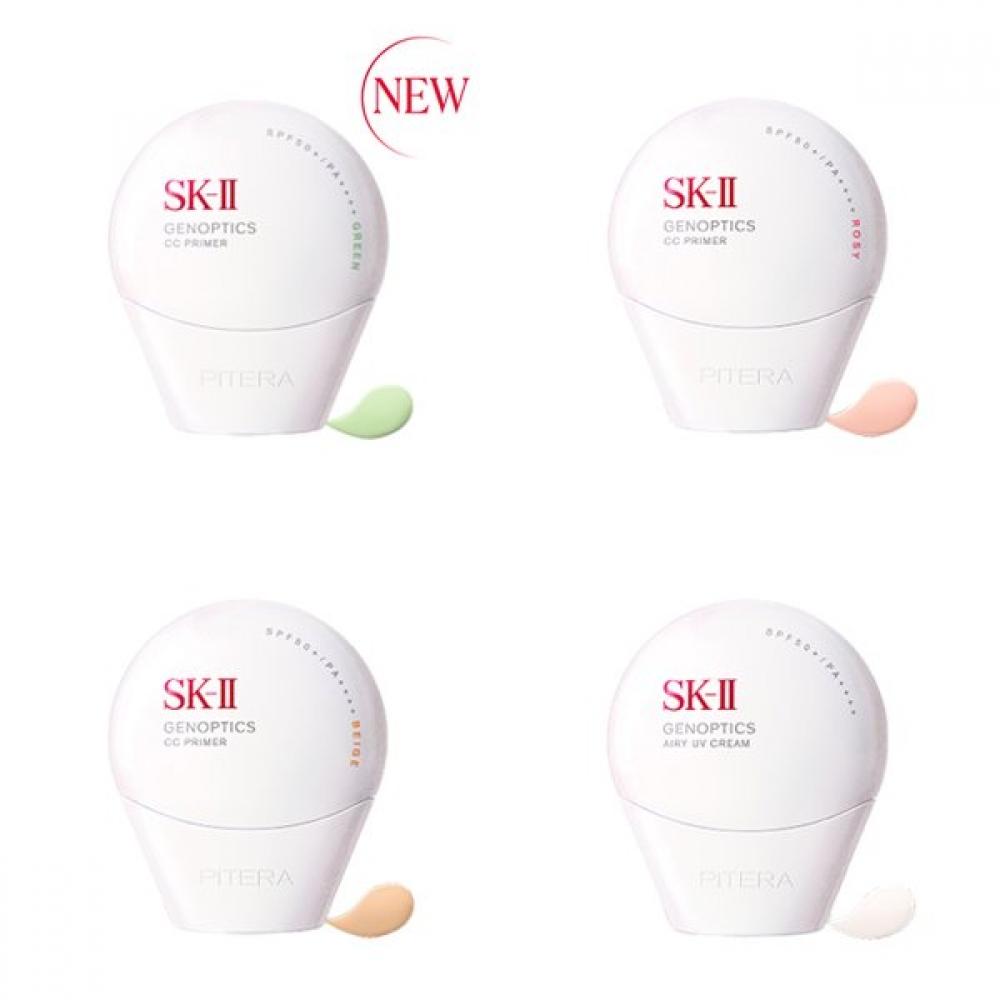Skii New Genoptic Cc Праймер Spf50+ Pa++++ Выберите 1 UV cream white color
