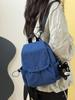 Schoolbag Multifunctional Small Backpack ins Wind Lightweight Outdoor Backpack Leisure Commuter Travel Crossbody Bag Women's Shoulder Bag
