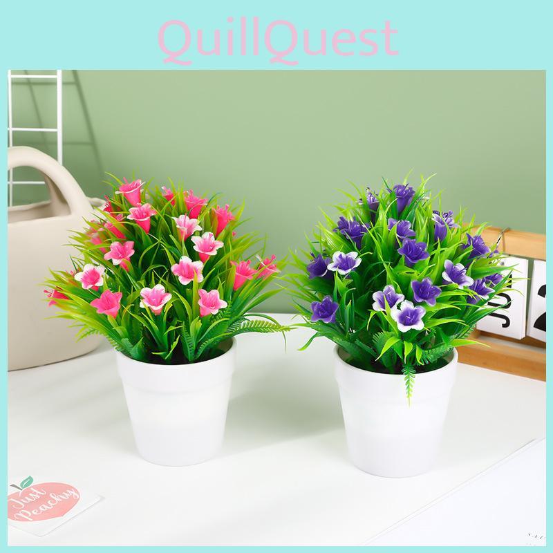 Lily Artificial Green Plant With Realistic Look For Living Room And Gift Use
