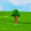 Micro-landscape Simulation of Green Trees Flowers Moss Horticultural Ecology Bottle-making, Scene Decorations Accessories, and Small Ornaments