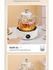 Health Pot: Multi-Function Electric Kettle for Chinese Medicine, Tea, Soup, and Porridge with Thickened Glass and Fully Automatic Features.