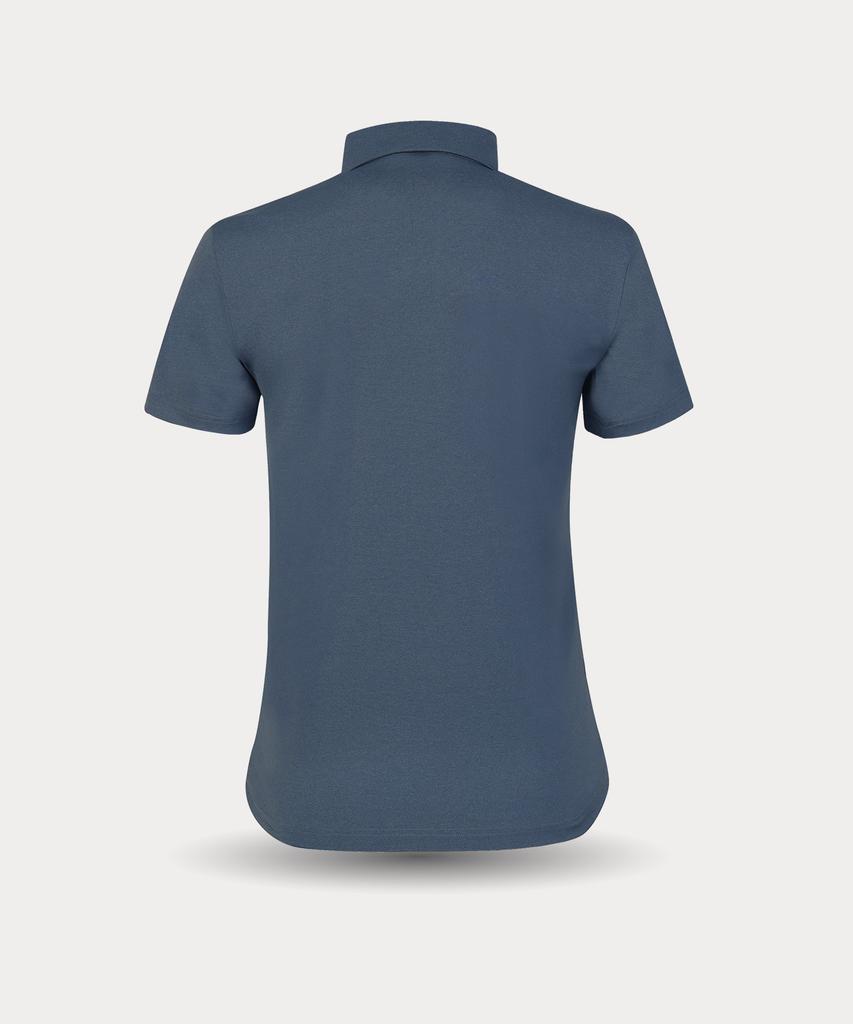 DEUTER Kian Catchon Melange Polo-Style Short Sleeve T-Shirt (Ball)