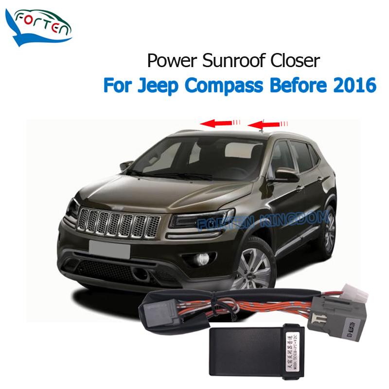 Forten Kingdom Car Auto Power Sunroof Closing Closer For Jeep Compass Before 2016 12V