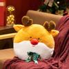 New Christmas Deer Santa Claus Plush Toy Stuffed Animal Christmas Tree Pillow Holiday Decoration Doll