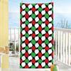 Palästina Keffiyeh Arabisches Schal Handtuch Weich Pool Geschenk Für Reise Fitnessstudio Dusche Camping Schnelltrocknend Sport Große Strandhandtücher