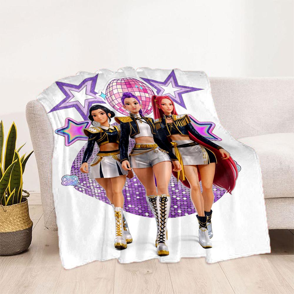 Dance Party Stars Blanket Ultra-Soft Perfect for Couch Office Bed Four Seasons Universal Warmthful Decor Ideal Gift for Friends Family Couples Picnic