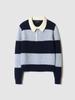Pokeopeiseu (W)Rugby Sweater Blue/Navy
