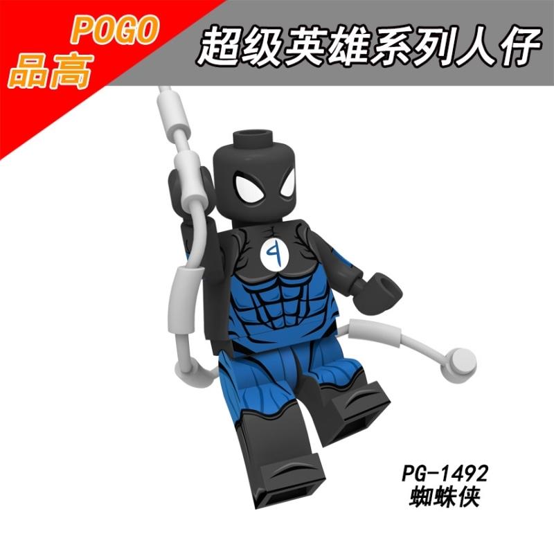 Robokill Wolverine Minifigures Spiderman Deadpool Harley Quinn Building Blocks Avengers Kids Lego