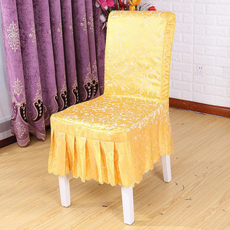 Hotel Professional Nailed Wooden Chair Chair Cover Geometric Pattern Hotel Conference Chair Cover Hotel Household Nailed Universal