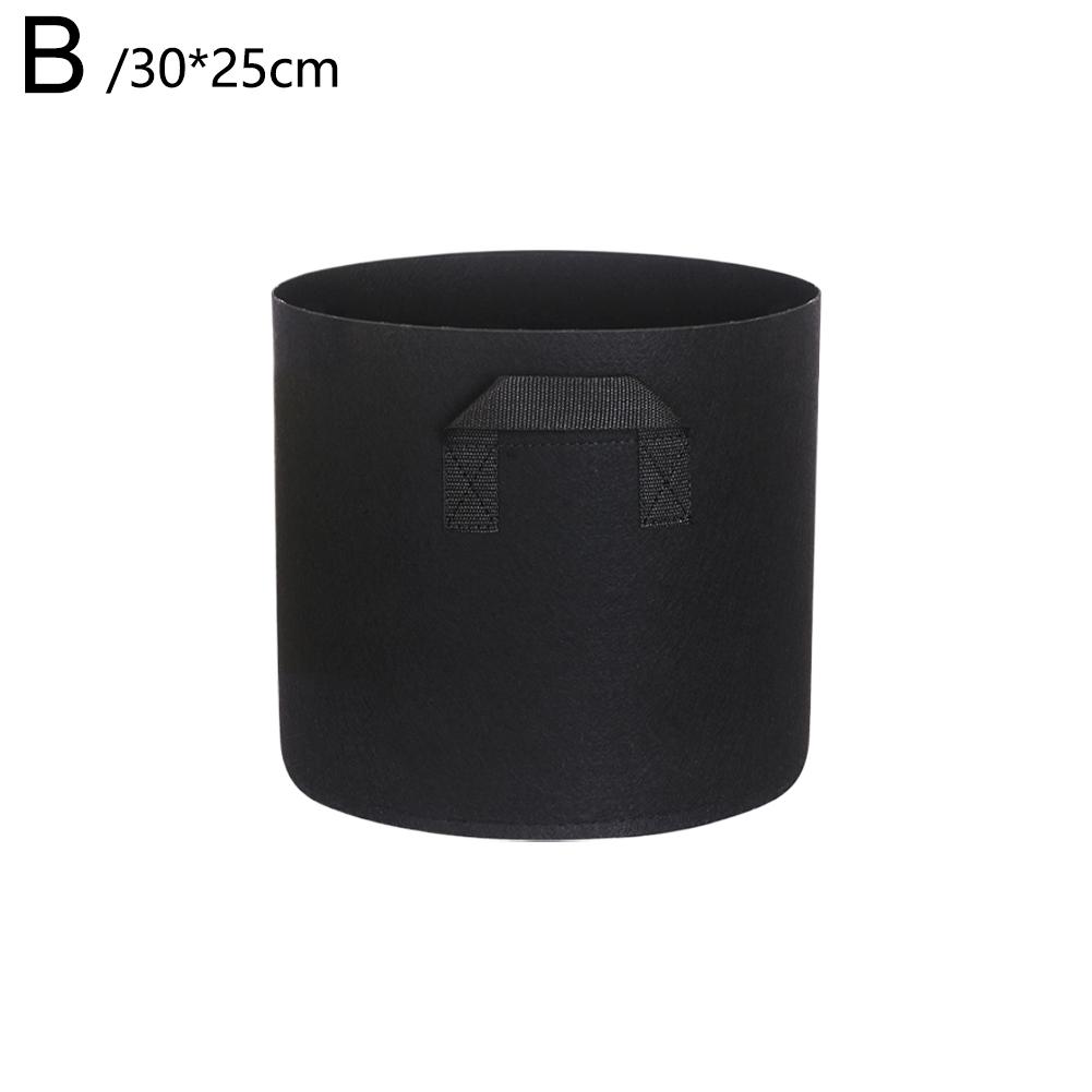 

Теплица Сад Посадка Питомник Горшок для рассады Горшки для картофеля Помидор Овощной Садоводство Ткань K7L7 Black-30*25