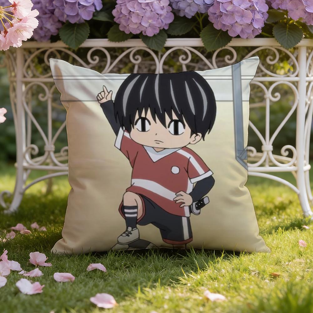 

K-Kotaro Lives Alone Cushion Cover Home & Car Dual-Scene Pillow Cover: Reversible for Premium Comfort 30cmx30cm