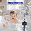 LED Digitales Dusch-Pyrometer Haushalts-Wassertemperatur-Anzeige Monitor Intelligenter Sensor Badezimmer Dusche Badewanne Wasserhahn Zubehör
