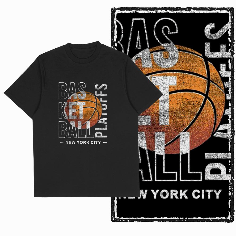 

Coolmind YH Хлопковая мужская футболка с эксклюзивным графическим принтом на баскетбольную тематику для мужчин хлопок Большой размер Крутая НОВИНКА черного цвета для мужчин XL