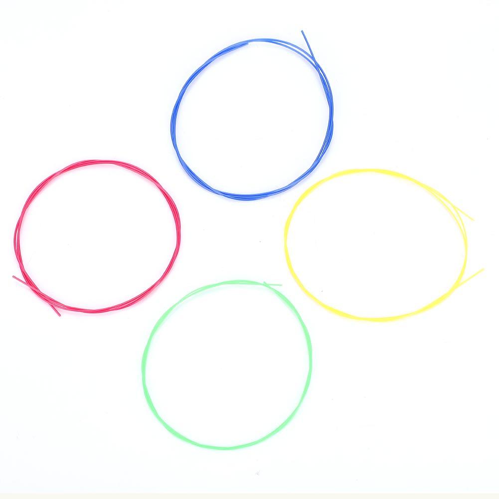 4pcs Set Colorful Nylon Strings Replacement Part Accessory for Ukelele