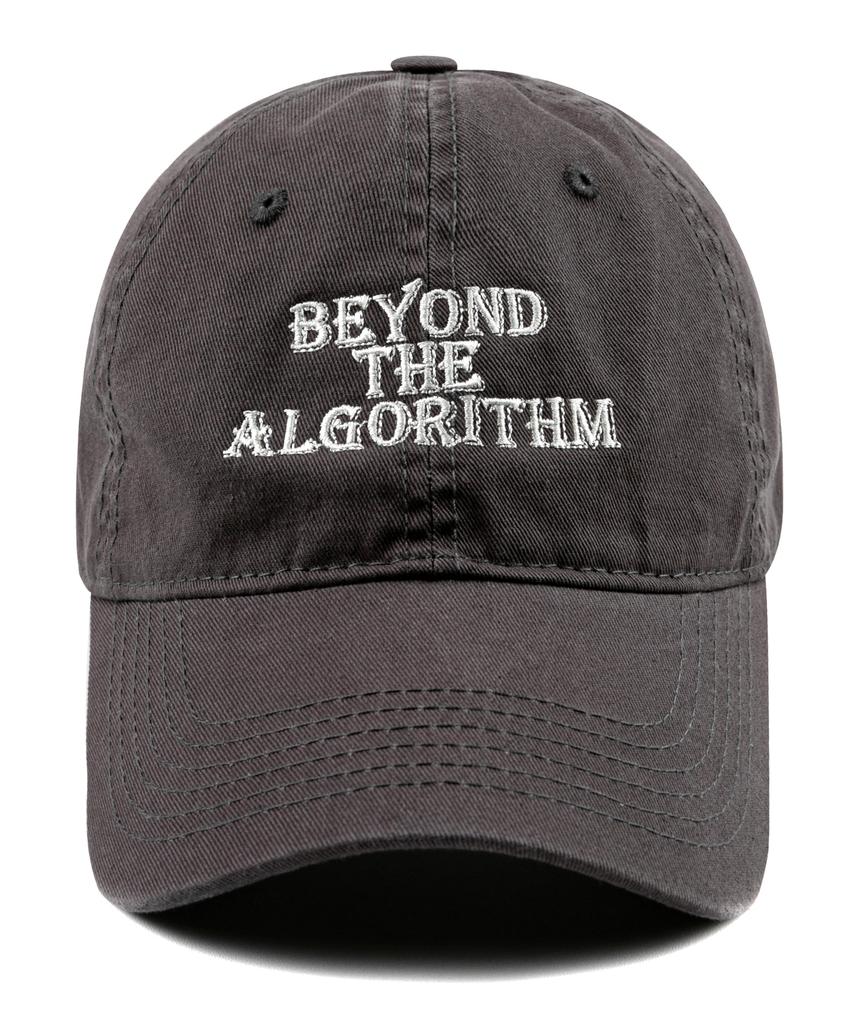 Wig Algorithm Washed Ball Cap - Charcoal