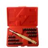 38PC Numeric English Letter Steel Stamp Set Metal Punch Printing Leather Pattern Tool