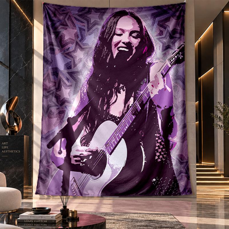 Wall Hanging Tapestry,Olivia Rodrigo Printed Fabric Backdrop For Dorm Room Party Decoration
