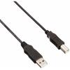 ELECOM USB Cable [B] USB2.0 (USB A Male To USB B Male) RoHS Directive Compliant 3m Black USB2-ECO30