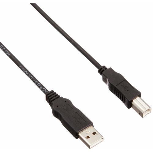 ELECOM USB Cable [B] USB2.0 (USB A Male To USB B Male) RoHS Directive Compliant 3m Black USB2-ECO30