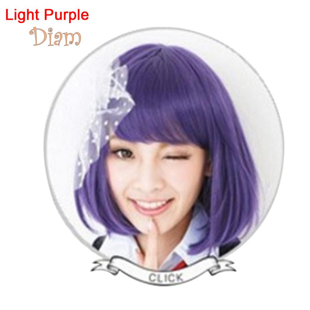 

Короткий парик для косплеев One Size светло-фиолетовый