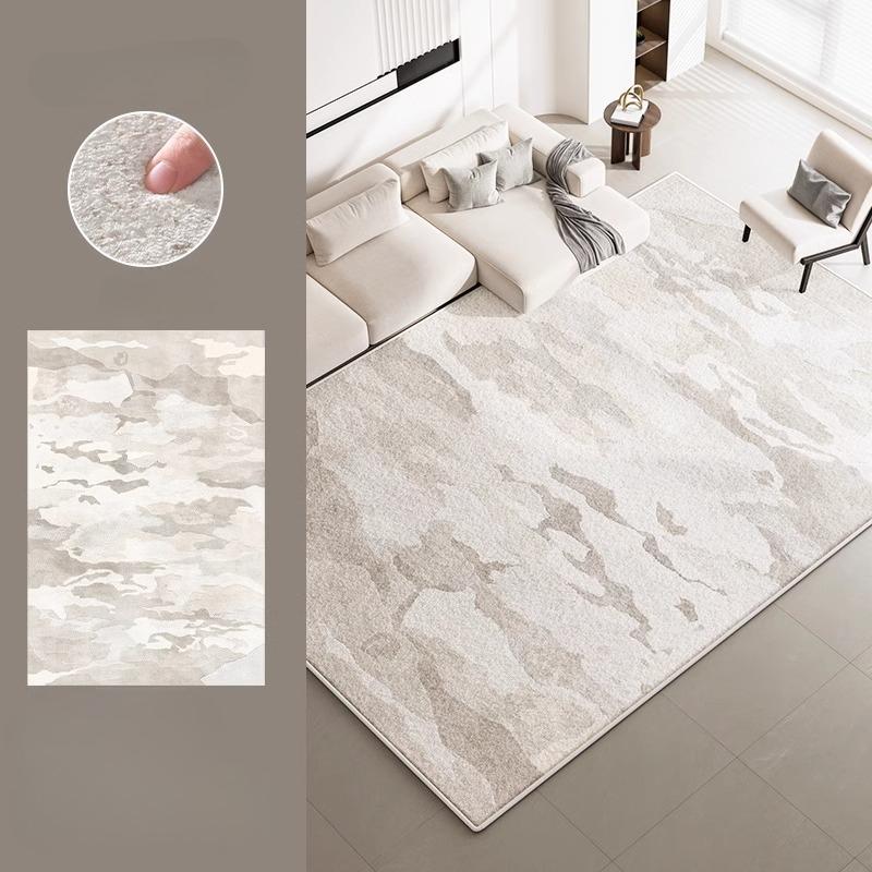 

Cream Style Carpets for Living Room Large Area Bedroom Washable Decor Carpet Thick Plush Lounge Floor Mat Fluffy Soft Study Rug 80*120cm