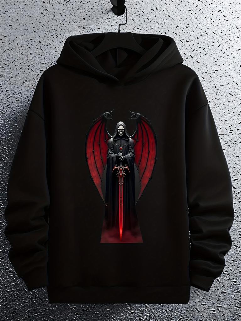 Hoodie Dark Angel Pattern