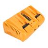 Power Tool Battery Charger Fit for DCB120 DCB127 DCB122 DCB124 DCB203 DCB204 DCB206 6A Battery 2 Port Charger Station
