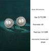 Retro Luxury Freshwater Pearl Necklace for Women - S925 Sterling Silver, Full Diamond Pendant & Clavicle Chain