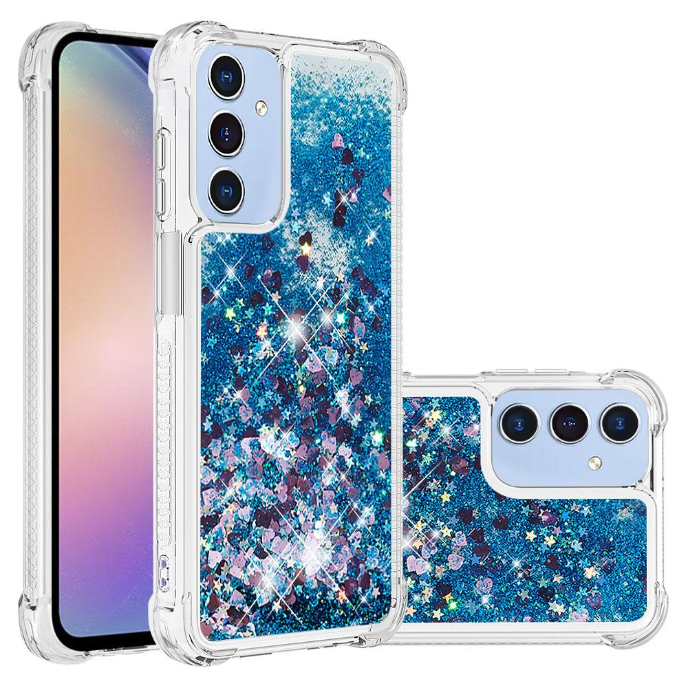 Glitter Liquid Quicksand Phone Case For Samsung Galaxy A06 A16 A26 A36 A56 A15 A35 A55 A14 A24 A34 A54 A13 A33 A53 A73 A52 Cover