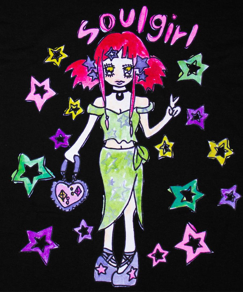Soulpusikaes Soulgirl® T-Shirts No.9 (Black)