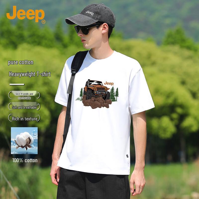 

JEEP Men s Casual Short Sleeve T-Shirt M