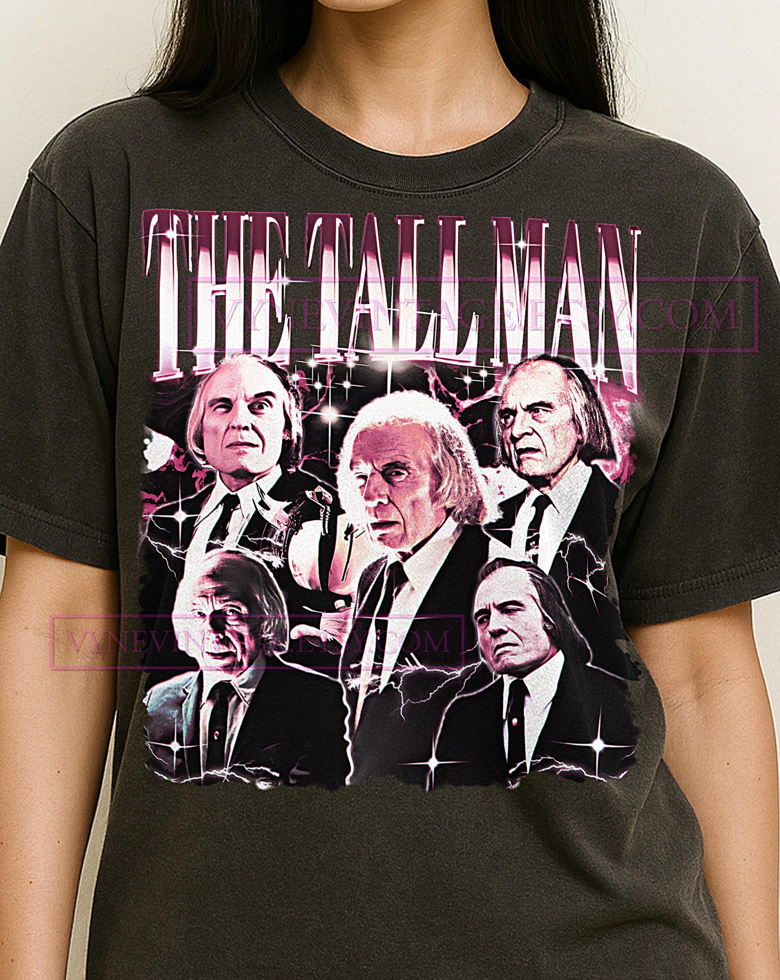 The Tall Man Shirt, 90s Vintage Retro Bootleg The Tall Man T-Shirt, Horror Villain Graphic Tee, Phantasm Movie Fan Shirt S