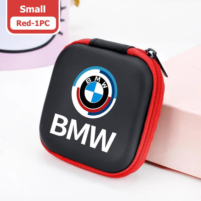 BBKB9 Car Organizer EVA Storage Earphone Cable Case Bluetooth Bag For BMW Performance M2 M3 M4 X1 X3 X4 X5 E87 X7 E91 G20