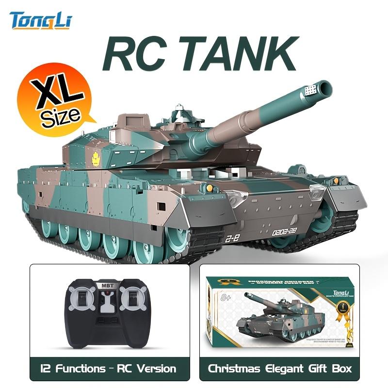 Tongli Children'S Rc Tank Toy Rc Car Rc Vehicle Toy Tank Model Japanese Type 10 Tank Children'S New Year Gift Birthday Gift