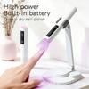 UV LED Nail Lamp Set Dryer Touch Lamp Rechargeable With Stand UV Light Drying Nails Gel Polish Lamps Quick Drying Cure Tools