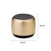 USB Portable Speaker Metal Wireless Speaker Wireless Connection Mini Bluetooth Speaker  Laptop Use